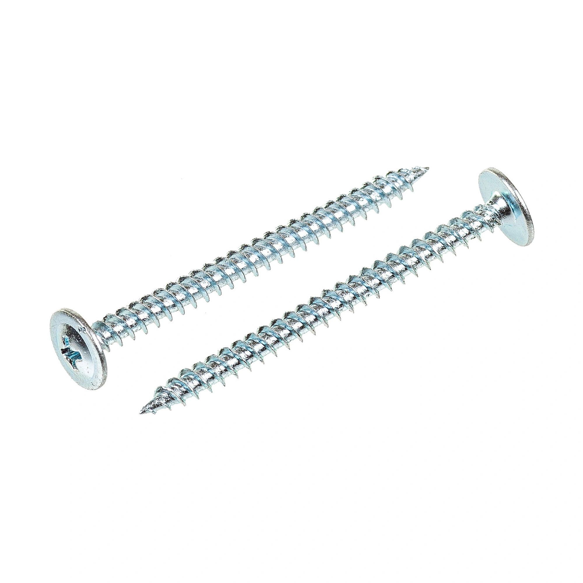 Zinc-plated hex head lag screw